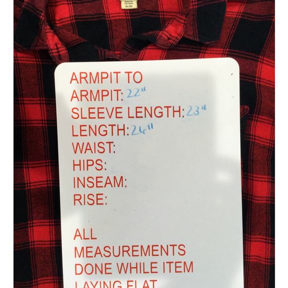 Vintage Woolrich Mens Flannel Button Up Shirt Size XL Red Buffalo Check Cabin - Picture 3 of 9